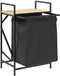vidaXL - Wasmand - 1 - vak - met - plank - sonoma - eikenkleurig