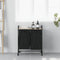 vidaXL - Wasmand - 2 - vakken - met - planken - sonoma - eikenkleurig