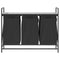 vidaXL - Wasmand - 3 - vakken - met - plank - grijs - sonoma - eiken
