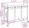 vidaXL - Wasmand - 3 - vakken - met - planken - sonoma - eikenkleurig
