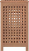 vidaXL - Wasmand - 35x25x60 - cm - massief - teakhout
