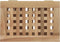 vidaXL - Wasmand - 35x25x60 - cm - massief - teakhout