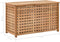 vidaXL - Wasmand - 39x39x65 - cm - massief - walnotenhout