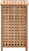 vidaXL - Wasmand - 39x39x65 - cm - massief - walnotenhout