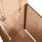 vidaXL - Wasmand - 44x44x66 - cm - massief - grenenhout - honingbruin