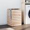 vidaXL - Wasmand - 44x44x66 - cm - massief - grenenhout