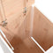 vidaXL - Wasmand - 44x44x66 - cm - massief - grenenhout - wit