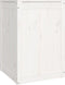 vidaXL - Wasmand - 44x44x66 - cm - massief - grenenhout - wit