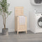 vidaXL - Wasmand - 44x44x76 - cm - massief - grenenhout - grijs