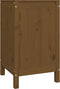 vidaXL - Wasmand - 44x44x76 - cm - massief - grenenhout - honingbruin