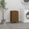 vidaXL - Wasmand - 44x44x76 - cm - massief - grenenhout - honingbruin