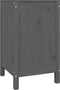 vidaXL - Wasmand - 44x44x76 - cm - massief - grenenhout