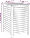 vidaXL - Wasmand - 45x45x65 - cm - massief - walnotenhout