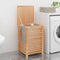 vidaXL - Wasmand - 45x45x65 - cm - massief - walnotenhout