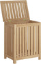 vidaXL - Wasmand - 50x35x60 - cm - massief - teakhout