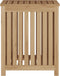 vidaXL - Wasmand - 50x35x60 - cm - massief - teakhout