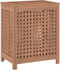 vidaXL - Wasmand - 50x35x60 - cm - massief - teakhout