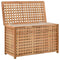 vidaXL - Wasmand - 77,5x37,5x46,5 - cm - massief - walnoothout
