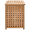 vidaXL - Wasmand - 77,5x37,5x46,5 - cm - massief - walnoothout