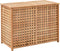 vidaXL - Wasmand - 87,5x46x67 - massief - walnotenhout