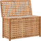 vidaXL - Wasmand - 87,5x46x67 - massief - walnotenhout