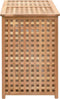 vidaXL - Wasmand - 87,5x46x67 - massief - walnotenhout