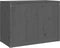 vidaXL - Wasmand - 88,5x44x66 - cm - massief - grenenhout - grijs