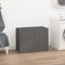 vidaXL - Wasmand - 88,5x44x66 - cm - massief - grenenhout - grijs