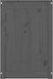 vidaXL - Wasmand - 88,5x44x66 - cm - massief - grenenhout - grijs