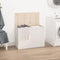 vidaXL - Wasmand - 88,5x44x66 - cm - massief - grenenhout - honingbruin