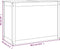 vidaXL - Wasmand - 88,5x44x66 - cm - massief - grenenhout