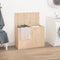 vidaXL - Wasmand - 88,5x44x66 - cm - massief - grenenhout