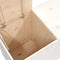 vidaXL - Wasmand - 88,5x44x66 - cm - massief - grenenhout - wit