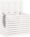 vidaXL - Wasmand - 88,5x44x66 - cm - massief - grenenhout - wit