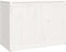 vidaXL - Wasmand - 88,5x44x66 - cm - massief - grenenhout - wit