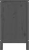 vidaXL - Wasmand - 88,5x44x76 - cm - massief - grenenhout - grijs