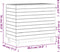 vidaXL - Wasmand - 88,5x44x76 - cm - massief - grenenhout