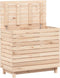 vidaXL - Wasmand - 88,5x44x76 - cm - massief - grenenhout