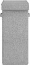 vidaXL - Wasmand - inklapbaar - 26x34,5x59,5 - cm - kunstlinnen - grijs