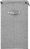 vidaXL - Wasmand - inklapbaar - 26x34,5x59,5 - cm - kunstlinnen - grijs
