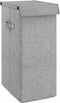vidaXL - Wasmand - inklapbaar - 51x34,5x59 - cm - kunstlinnen - grijs