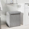 vidaXL - Wasmand - inklapbaar - 64,5x34,5x59 - cm - kunstlinnen - grijs