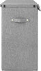 vidaXL - Wasmand - inklapbaar - 64,5x34,5x59 - cm - kunstlinnen - grijs