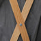 vidaXL - Wasmand - inklapbaar - hout - en - stof - grijs