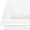 vidaXL - Wasmand - met - 1 - vak - 83 - L - bamboe - wit