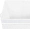 vidaXL - Wasmand - met - 1 - vak - 83 - L - bamboe - wit