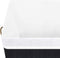 vidaXL - Wasmand - met - 1 - vak - 83 - L - bamboe - zwart
