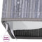 vidaXL - Wasmand - met - 1 - vak - bamboe - grijs