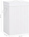 vidaXL - Wasmand - met - 1 - vak - bamboe - wit