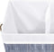 vidaXL - Wasmand - met - 2 - vakken - 100 - L - bamboe - grijs
